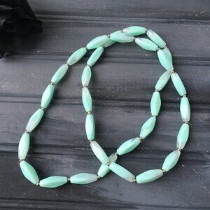 Vintage Light Green Necklace